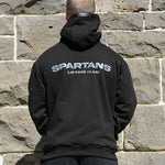 oversized hoodie black back
