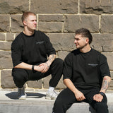 oversized t shirt spartans gym tee
