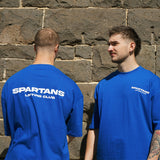 oversized tee gym t shirt spartans