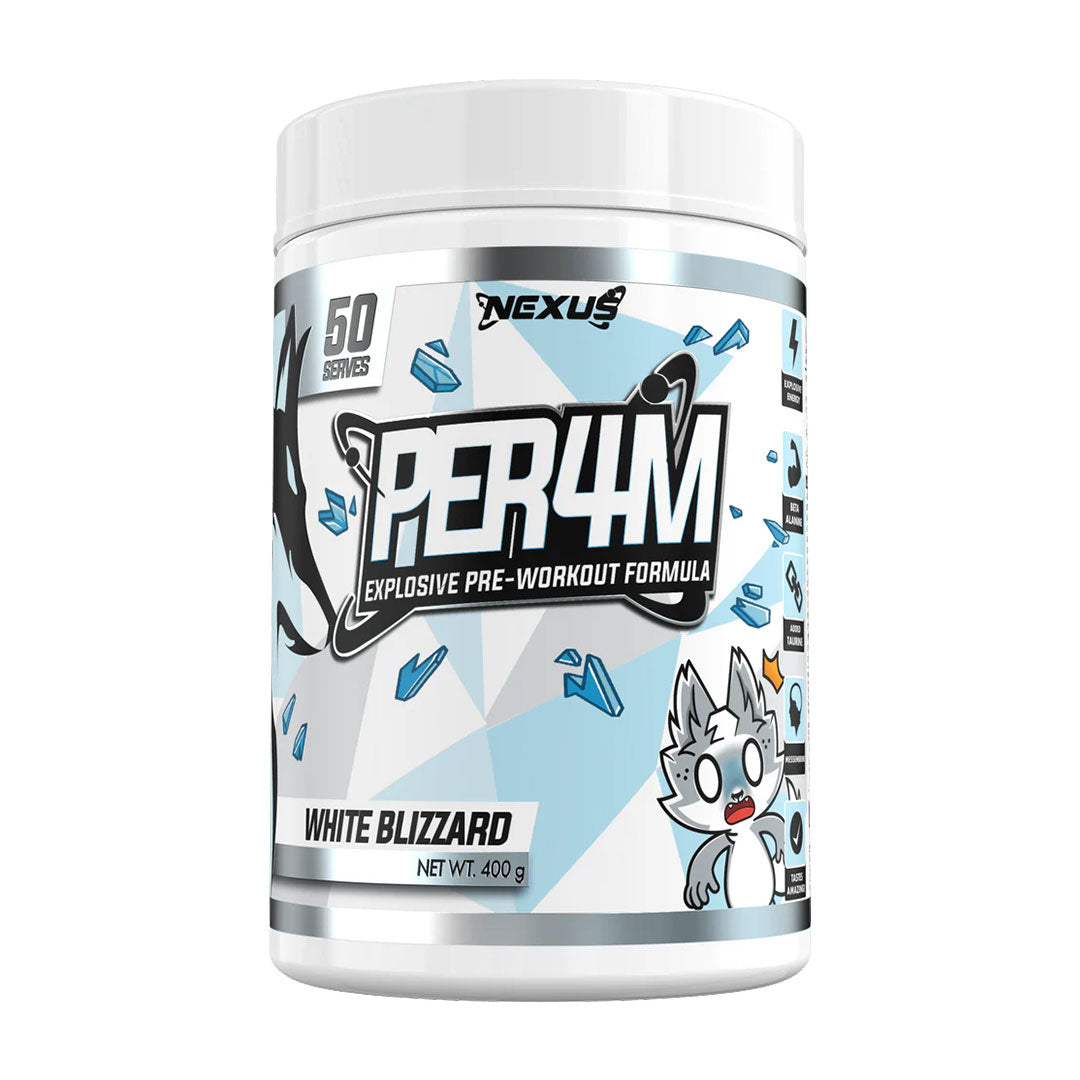 perf4m pre workout white blizzard