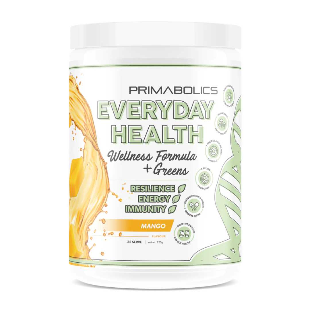 Primabolics Everyday Health 25 Serves / Mango Nectar Greens & Fruit Supplements