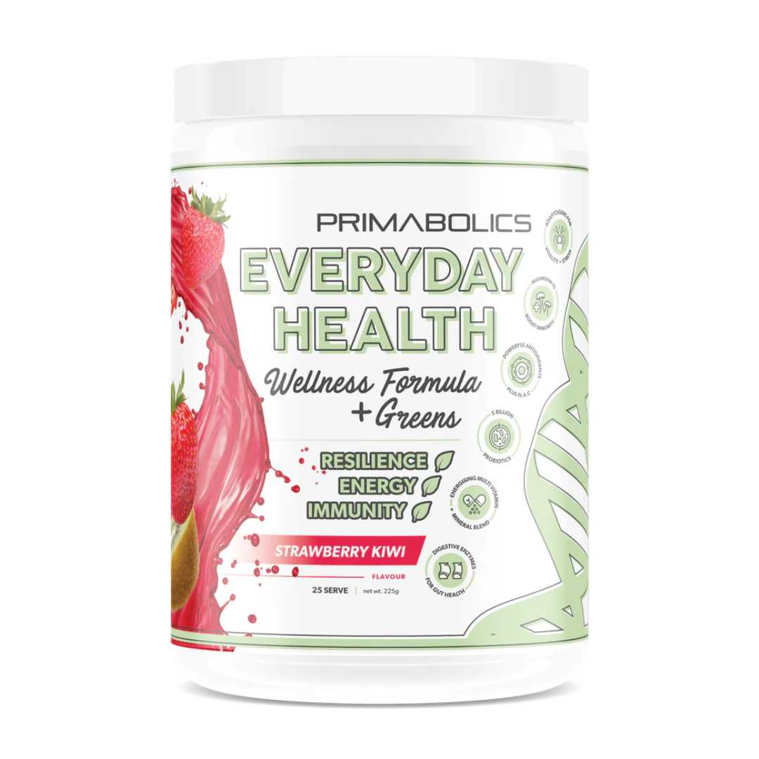 Primabolics Everyday Health 25 Serves / Strawberry Kiwi Greens & Fruit Supplements