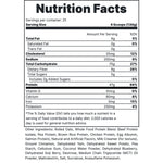 Redcon1 MRE Meal Replacement Ingredients