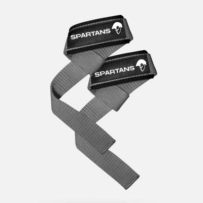 Spartans Elite Lifting Straps Grey